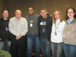 Equipe do Campo e Lavoura com o presidente da Farsul, Carlos Sperotto