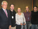Equipe do Campo e Lavoura com o presidente da Federasul, Jos Paulo Cairoli