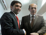 Presidente do Sevilla apresenta o novo tcnico do clube Marcelino Garcia