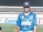 Ronaldo comeou a sua carreira jogando no Cruzeiro