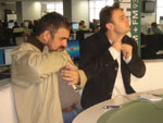 Z Alberto e Eduardo Gabardo fazem os ltimos ajustes nas manchetes desta edio.