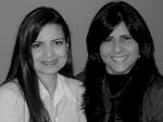 Anelise Fernandes e Adriana Barbachan, arquitetas responsveis pelo espao Loft do Tango