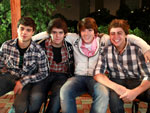 Felipe, Mara, Rodrigo, Filipe 