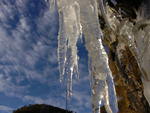 Alguns morros da Serra do Rio do Rastro congelaram