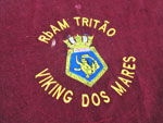 Toalha traz o braso e o codinome do Trito