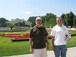 Viena, �ustria - Guilherme e Werner Weinzierl, de Blumenau, em julho de 2010