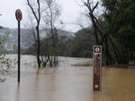 Rio Itaja-Au acima do nvel normal