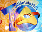 Logo da edio do Planeta Atlntida 2005 criada pela agncia Integrada
