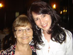 Eu, Maristela, e minha mãe Edite no seu aniversário de 80 anos em 01/11/2010. Meu grande Amor e exemplo de vida