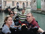 Veneza, Itlia - Wilson e Aracy Koepsel e Maron e Jacqueline Zumach, de Timb, em maio de 2011