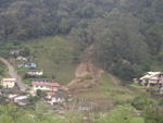 Deslizamento de terra no Bairro Bela Vista, em Ibirama