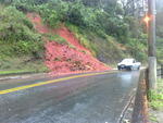 Deslizamento no Bairro Progresso, em Blumenau