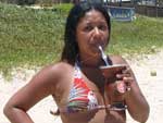 Clarissa Fabiana da Silva: &quot;Praia do Flamengo em Salvador nas frias de vero&quot;