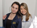 Karen Cristina Martins e Rayssa Lyra