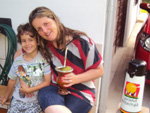 Paulo Sanre da Silva: "Minha esposa e meu filho"