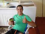M�rcio Possebon: "Sou paranaense e agora estou morando aqui no RS. Sempre gostei de um belo mate e de um churrasco de patr�o"