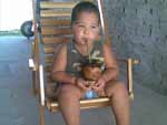 Daniela Ilha: "Foto do meu sobrinho Pedro Henrique Ilha Vidal, tem 3 aninhos e adoro um chimar�o!"