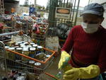 Limpeza no mercado Master Vale, em Rio do Oeste