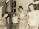 Jandyr Nascimento (Janda, pro pessoal da redao) ingressou no Santa em 1980 — na foto acima, do mesmo ano, ele  o quarto (da esquerda para a direita)