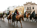 Na cidade de Taquara, cerca de 400 cavalarianos participaram do Desfile Farroupilha