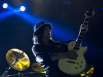 Phil Campbell, guitarrista do Motrhead, durante show no Rock in Rio     