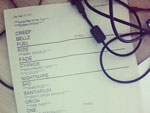 Setlist do Metallica