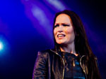 Ex-vocalista do Nightwish, Tarja Turunen participou do show do Angra