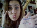 Janana Ferreira, de Porto Alegre, decorou o quarto em homenagem a Justin Bieber