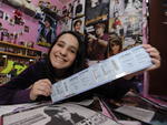 Gabriele da Silva Bordin tem o quarto decorado com Justin Bieber