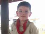 Seura Brum: "este lindo gauchinho � Gabriel Brum Tavares, 5 anos, que ama as tradi��es ga�chas e adora andar pilchado"
