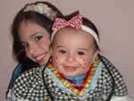 Rochele russo Pereira: "minhas filhas J�lia Pereira Medeiros, de 8 anos, e Luiza Pereira Medeiros, de 8 meses"