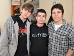 Guilherme Amaral, Arthur Dutra e Leonardo Senisse