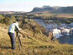 Bastidores da gravao em Cambar do Sul