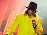 Axl abriu o show do Guns com a msica Chinese Democracy