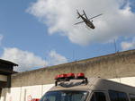 Helicptero e equipe do Bope foi solicitado para ajudar a controlar rebelio
