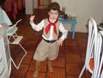 Christiane Gasparotto Gomes: "Alexandre dan�ando Chula"