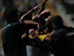 Comemorao do primeiro gol do Tigre 