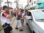 Esquenta da Oktoberfest pelas ruas de Blumenau