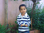 Luiz Henrique, 02 anos, filho amado.