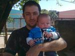 Esse  eu e meu filho Erick. Gostariamos de dizer que a mamae Lilian e o papai Eduardo te amam muito.