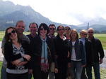 Fssen, Alemanha - Beti, Oda, Sadir, Lucile, Reimar, Margareth, Aires, Ivonete, Elisabeth e Vitor, de Timb, em julho de 2011.