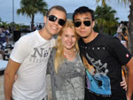 Marcelo Morales, Fernanda Martins e Vinicius Horii