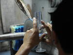 Produo de uma pea de cristal