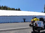 Yellowstone National Park completamente nevado, nos EUA