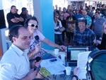 Serginho �vila estava no est�dio ligado no pessoal!