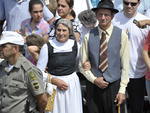Fi�is de regi�es e costumes diferentes estiveram presentes