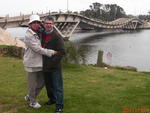 Punta del Este, Uruguai - Alda e Fernando Sanches, de Blumenau, em outubro de 2011