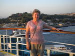 Istambul, Turquia - Elke Brueckheimer Evaristo, de Blumenau, em setembro de 2011
