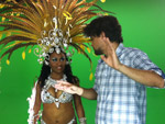 Bastidores da primeira parte da gravao dos clipes para o Carnaval 2012