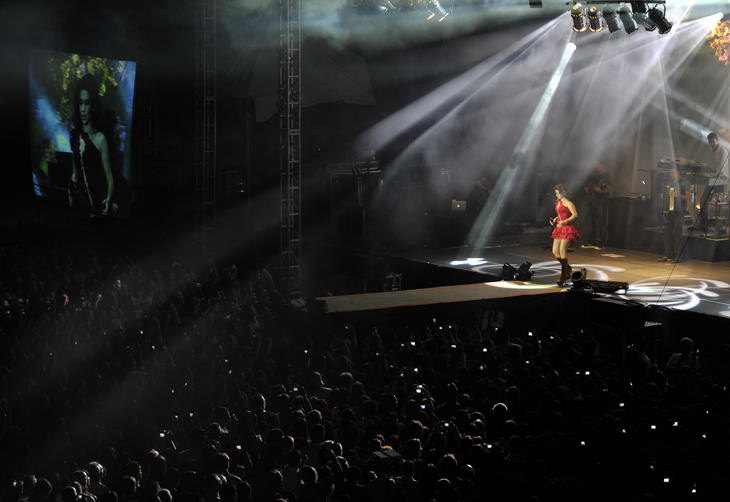 O show ocorreu na madrugada de sábado para domingo no Estádio Presidente Vargas:imagem 6